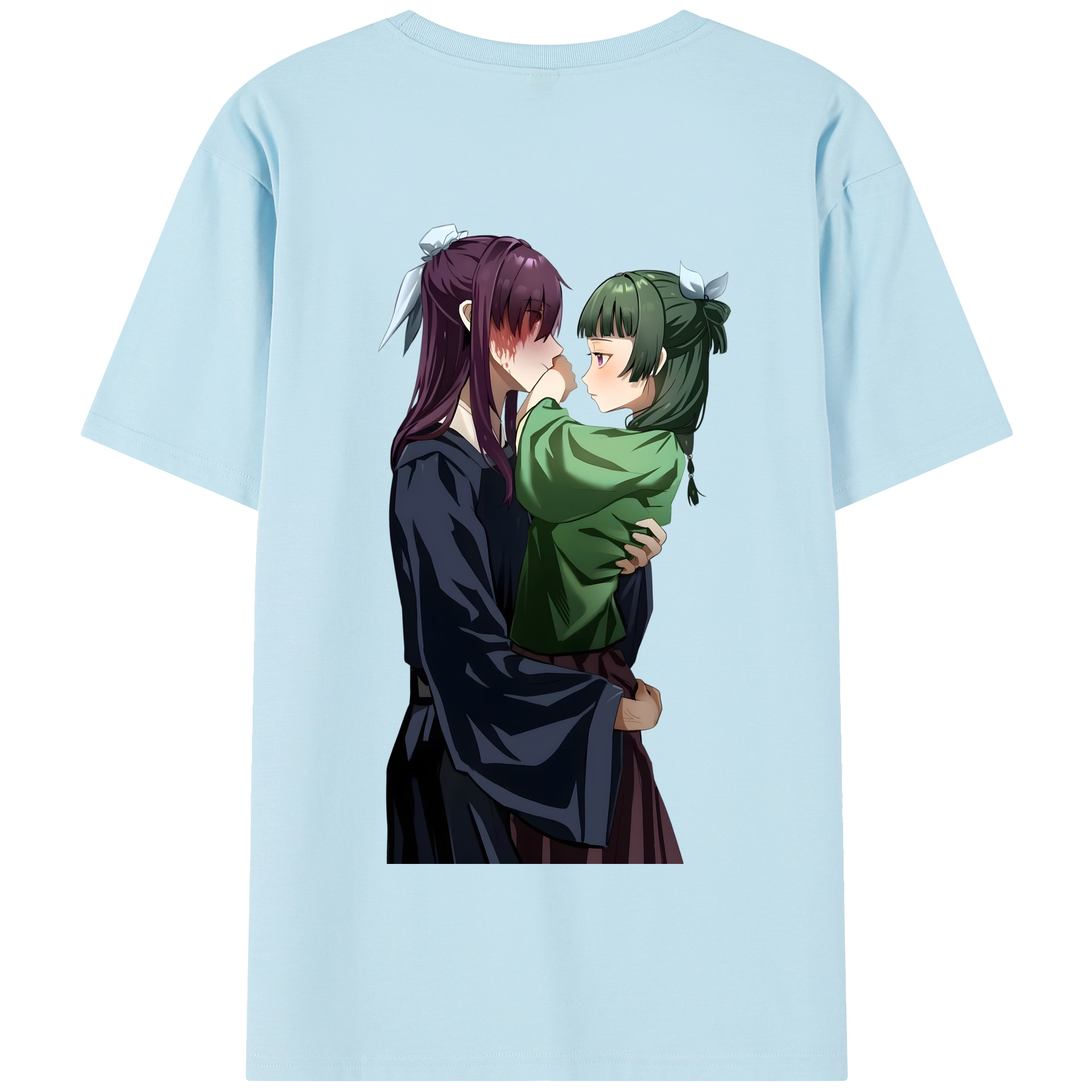 （画像用） 薬屋のひとりごと The Apothecary Diaries 綿100％半袖Tシャツ（背面プリント）